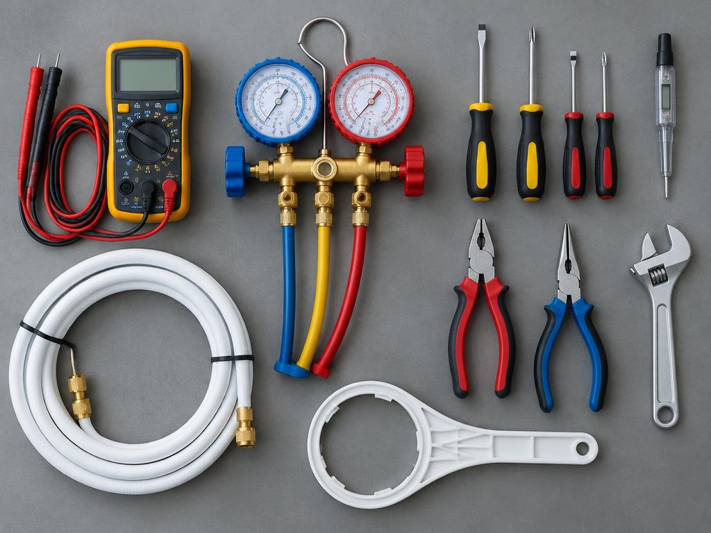 Professional service tools by an appliance technician